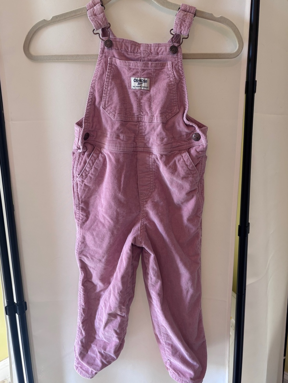 OshKosh B'gosh Mauve Corduroy Kids Overalls